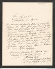 Nachlass Franz Steindachner, Brief von Erzherzogin Marie Valerie Schmalhofer an Franz Steindachner, Inv.Nr. 327.01, Seite 1